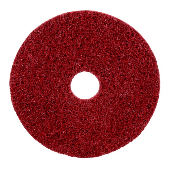 100mm x 16mm A MED Red Scotch-Brite Precision Surface Conditioning Disc