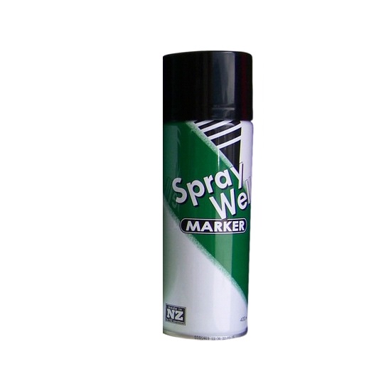 400ml BLACK SPRAYWELL PAINT-DAMAR