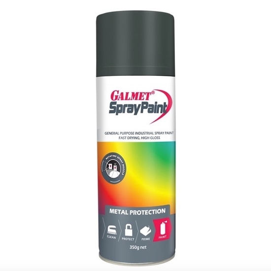 350gm Flat Black Spray Paint