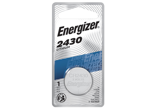 pkt1 CR2430 ENERGIZER LITHIUM BATTERY