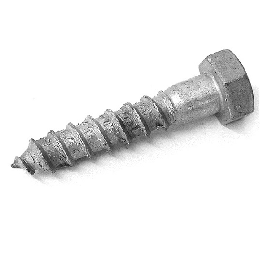 M12x100mm GALV COACH SCREWS