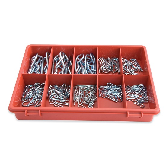 132pc R-Clip Assortment