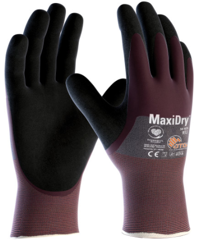 MaxiDry 3/4 Coated Gloves 