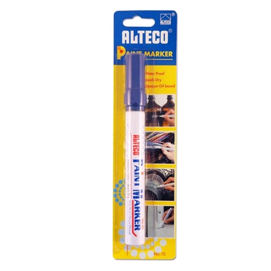 BLUE PAINT MARKER PEN-ALTECO